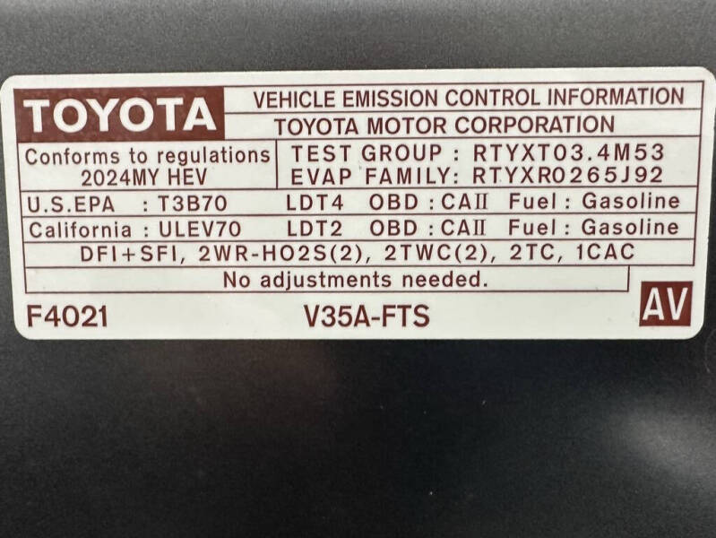 2024 Toyota Sequoia Capstone