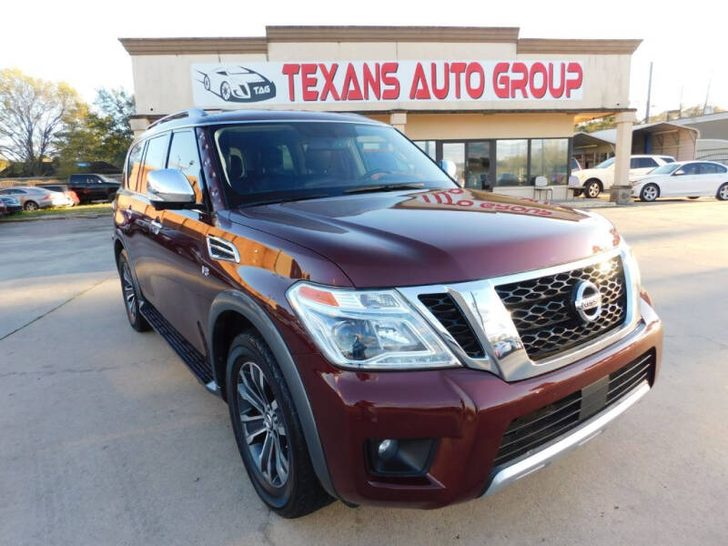 2018 Nissan Armada for sale at Texans Auto Group in Spring TX