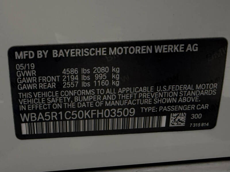 2019 BMW 3 Series 330i