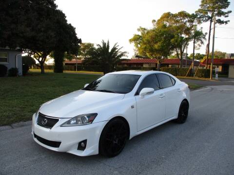 2011 Lexus IS 250 for sale at TAURUS AUTOMOTIVE LLC in Clearwater FL