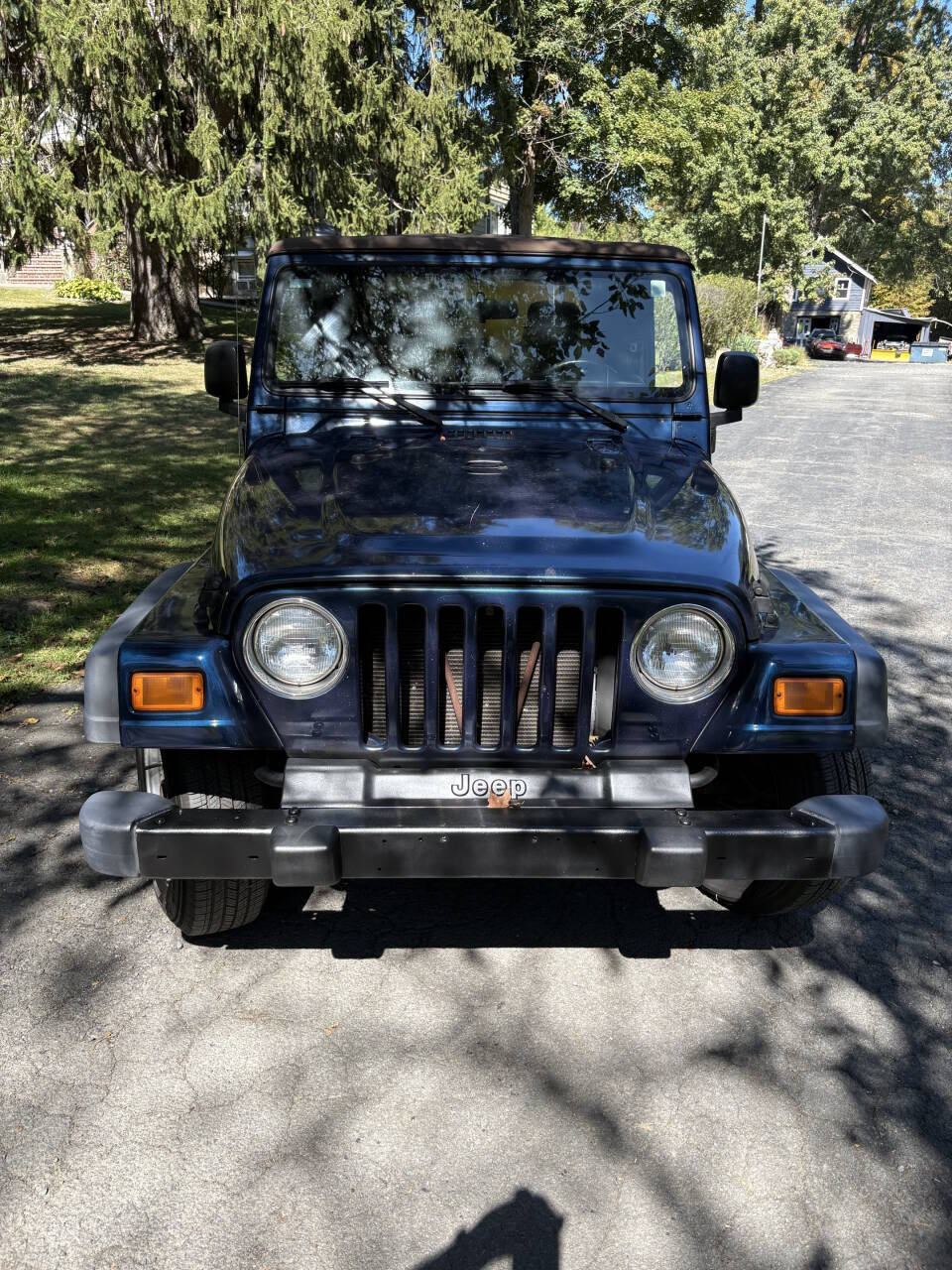 Blue 2004 Jeep Wrangler SE SE 4WD 2dr SUV 2