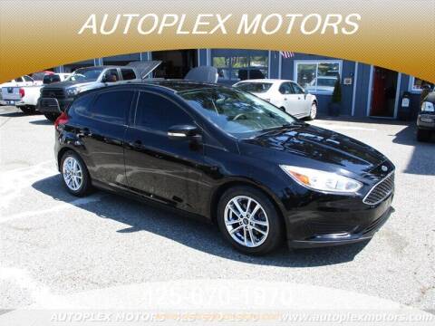 2016 Ford Focus for sale at Autoplex Motors in Lynnwood WA