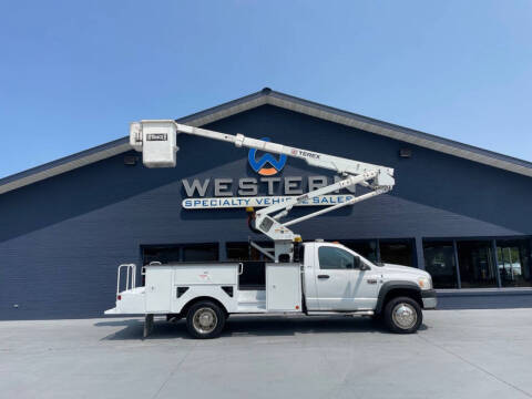 2008 Dodge Ram 5500 Bucket Truck for sale at Western Specialty Vehicle Sales in Braidwood IL