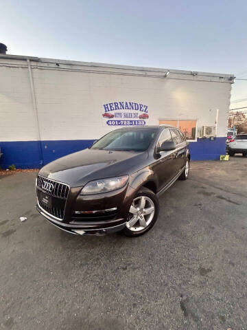 2013 Audi Q7 for sale at Hernandez Auto Sales in Pawtucket RI