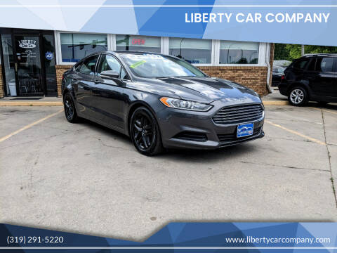 2015 Ford Fusion for sale at Liberty Car Company in Waterloo IA