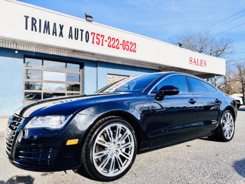 2014 Audi A7 for sale at Trimax Auto Group in Norfolk VA