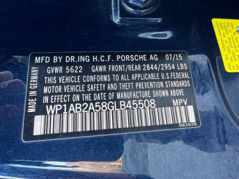 2016 Porsche Macan S