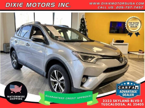 2017 Toyota RAV4 for sale at Dixie Motors Inc. in Tuscaloosa AL