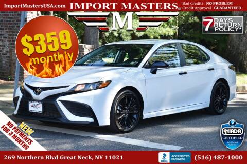 2022 Toyota Camry for sale at Import Masters in Great Neck NY