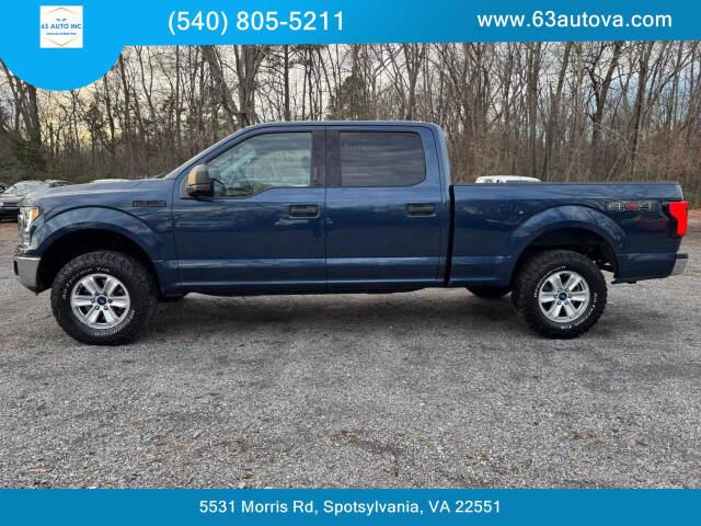 2018 Ford F-150 for sale at 63 Auto Inc in Spotsylvania, VA