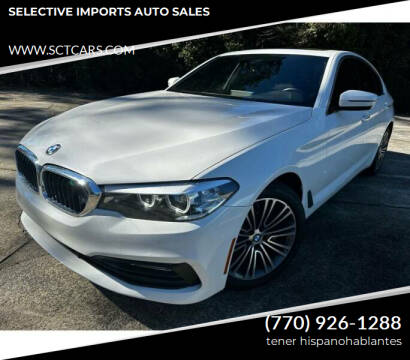 2018 BMW 5 Series for sale at Selective Cars & Trucks in Woodstock GA