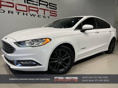 2018 Ford Fusion Hybrid for sale at Fishers Imports in Fishers IN