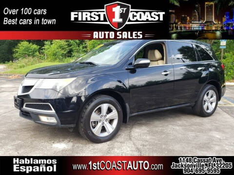 2010 Acura MDX for sale at First Coast Auto Sales in Jacksonville FL