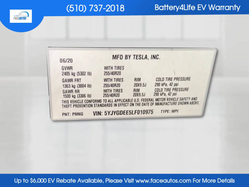 2020 Tesla Model Y Long Range