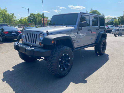 2013 Jeep Wrangler Unlimited for sale at Universal Auto Sales in Salem OR