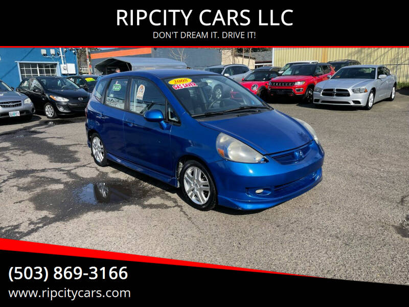 2008 Honda Fit for sale at RIPCITY CARS LLC in Portland OR