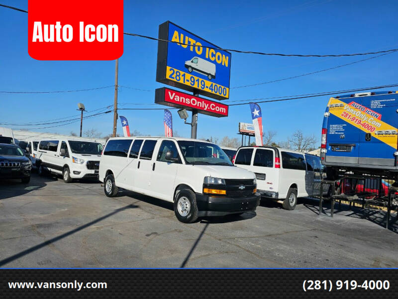 2019 Chevrolet Express for sale at Auto Icon in Houston TX