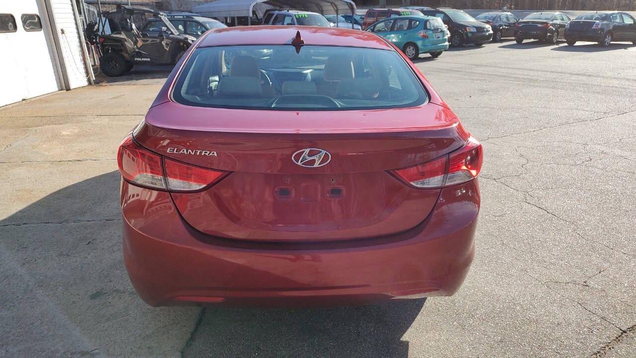 2013 Hyundai ELANTRA for sale at Strong Auto Services LLC in Chichester, NH