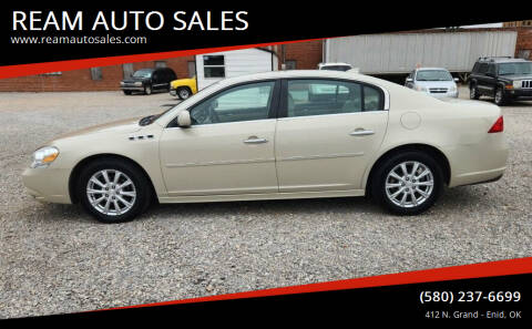 2010 Buick Lucerne for sale at REAM AUTO SALES in Enid OK
