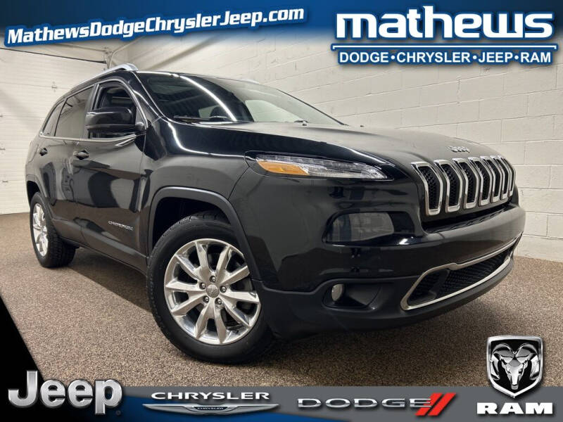 2015 Jeep Cherokee for sale at MATHEWS DODGE INC in Marion OH