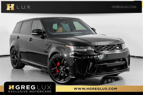2021 Land Rover Range Rover Sport for sale at HGREG LUX EXCLUSIVE MOTORCARS in Pompano Beach FL
