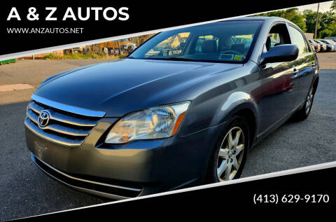 2007 Toyota Avalon for sale at A & Z AUTOS in Westfield MA