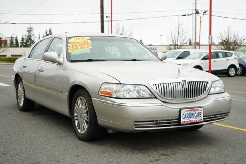 2008 Lincoln Town Car for sale at Carson Cars in Lynnwood WA