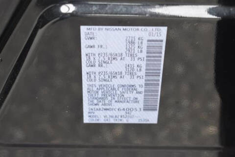 2015 Nissan Pathfinder