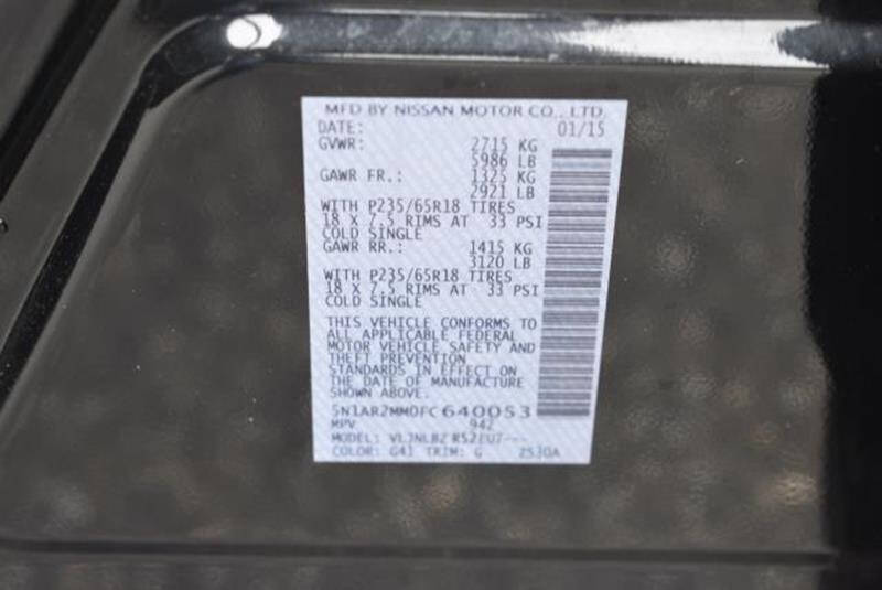 2015 Nissan Pathfinder