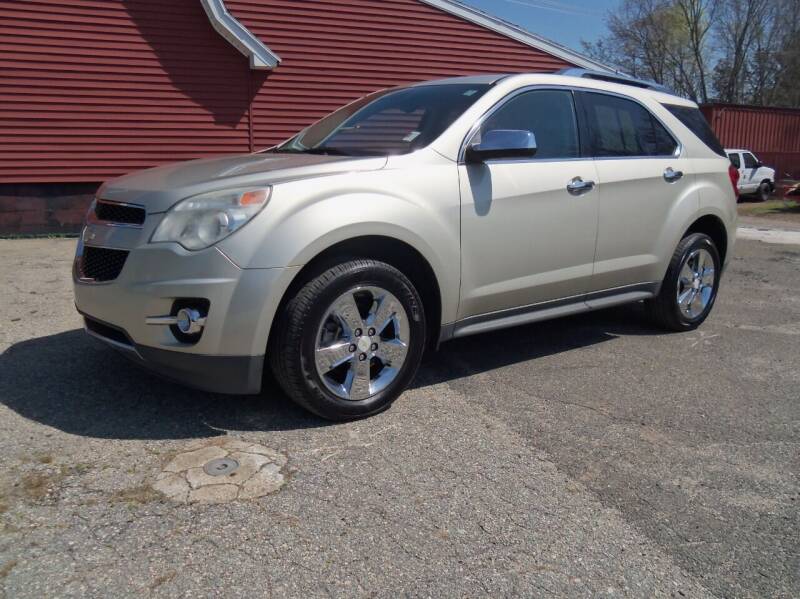 Used 2013 Chevrolet Equinox LTZ with VIN 2GNFLGEK8D6333782 for sale in Ludlow, MA