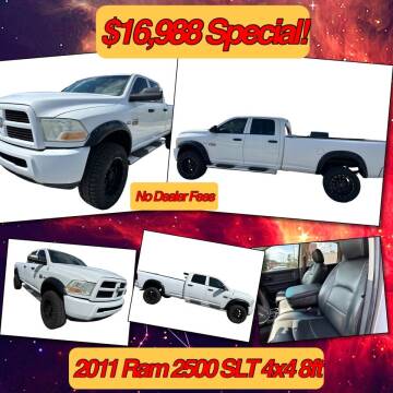2011 RAM 2500 for sale at Simply Auto Sales in Palm Beach Gardens FL