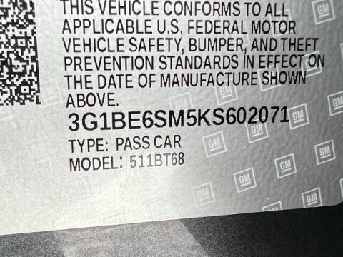 2019 Chevrolet Cruze LT