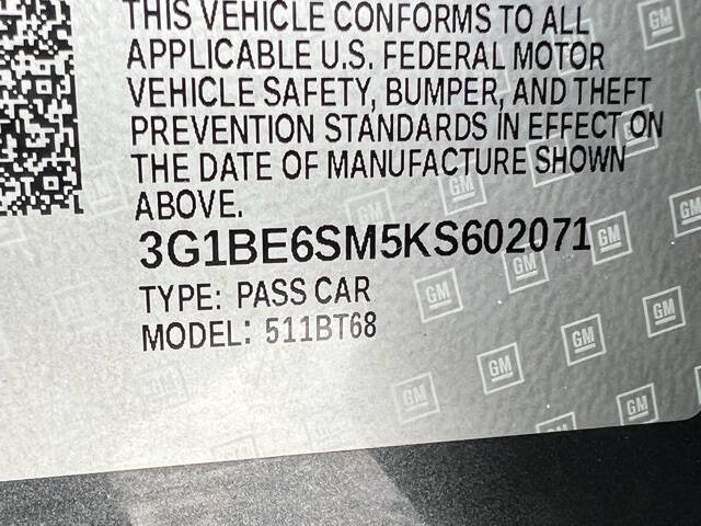 2019 Chevrolet Cruze LT