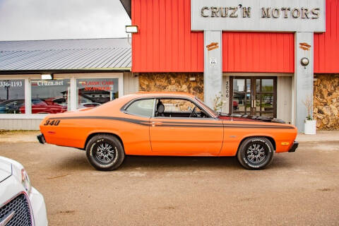 1974 PLYMONTH DUSTER 340 for sale at CRUZ'N CLASSICS LLC - Classics in Spirit Lake IA