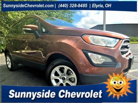 2020 Ford EcoSport for sale at Sunnyside Chevrolet in Elyria OH