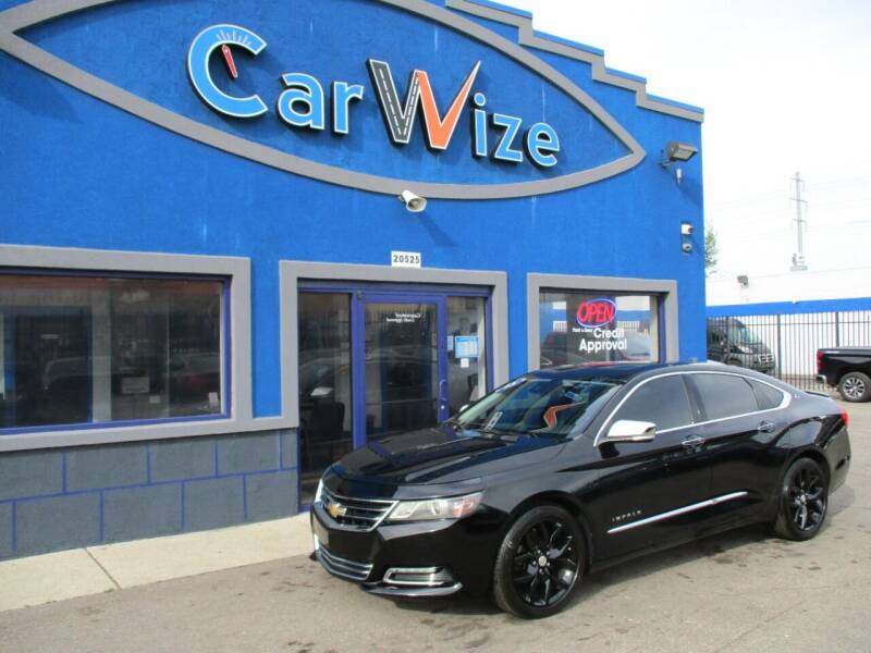 2015 Chevrolet Impala for sale at Carwize in Detroit MI