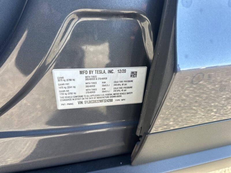 2021 Tesla Model X Long Range Plus