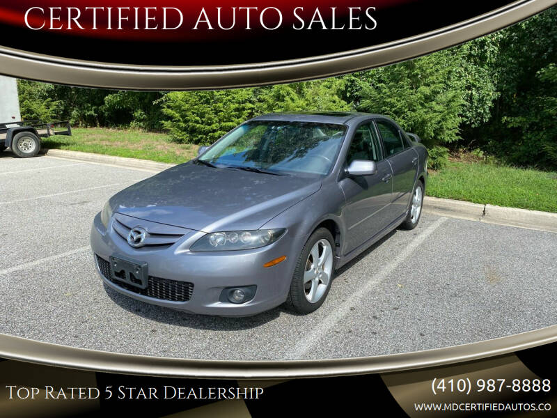 2006 Mazda MAZDA6 for sale at CERTIFIED AUTO SALES in Gambrills MD