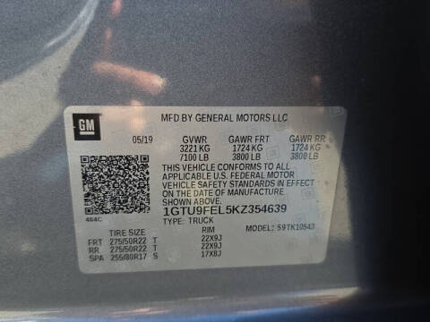 2019 GMC Sierra 1500