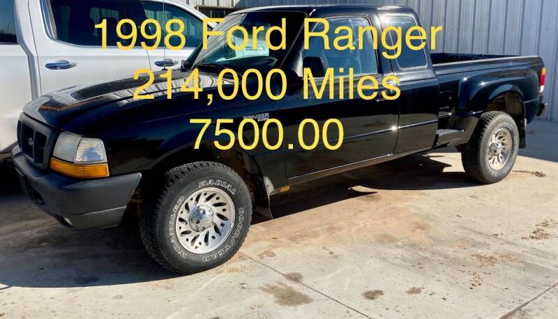 1998 Ford Ranger for sale at BENHAM AUTO INC in Lubbock TX