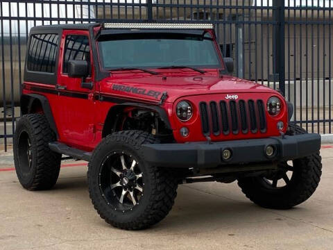 2014 Jeep Wrangler for sale at Schneck Motor Company in Plano TX