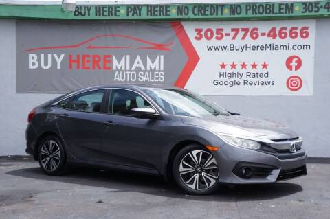 2017 Honda Civic for sale at Buy Here Miami Auto Sales in Miami FL