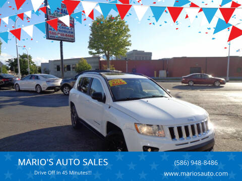 2013 Jeep Compass for sale at MARIO'S AUTO SALES in Mount Clemens MI
