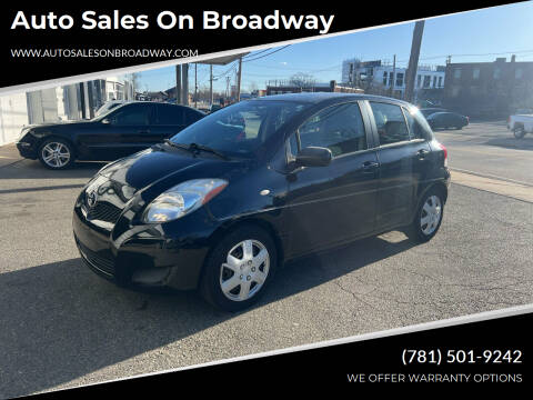2009 Toyota Yaris for sale at Auto Sales on Broadway in Norwood MA