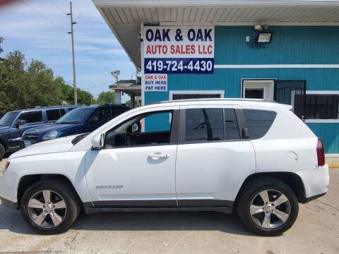 2016 Jeep Compass for sale at Oak & Oak Auto Sales in Toledo OH
