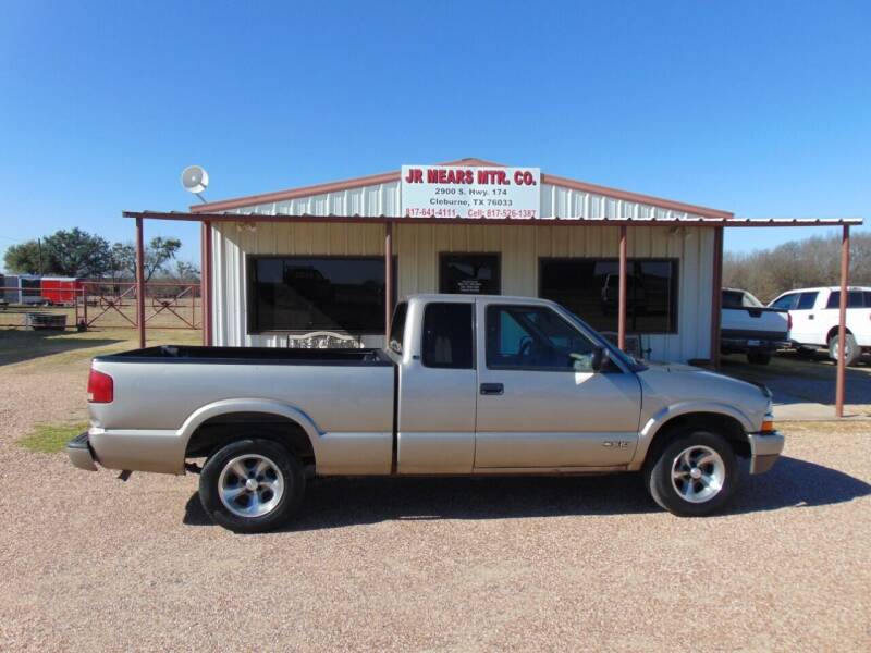 2000 Chevrolet S-10 for sale at Jacky Mears Motor Co in Cleburne TX