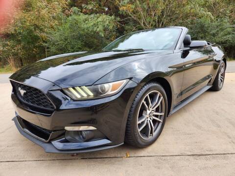 2016 Ford Mustang for sale at Marks and Son Used Cars in Athens GA