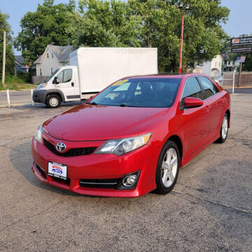 2012 Toyota Camry for sale at Bibian Brothers Auto Sales & Service in Joliet IL