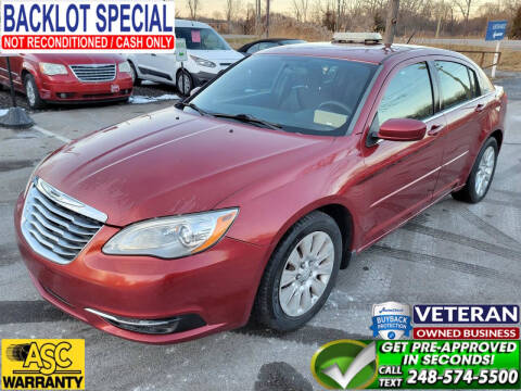 2012 Chrysler 200 for sale at North Oakland Motors in Waterford MI