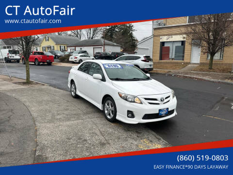 2011 Toyota Corolla for sale at CT AutoFair in West Hartford CT